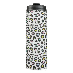 Termo Patrón de punto de leopardo de Pastel