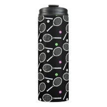 Patrón de raqueta de tenis