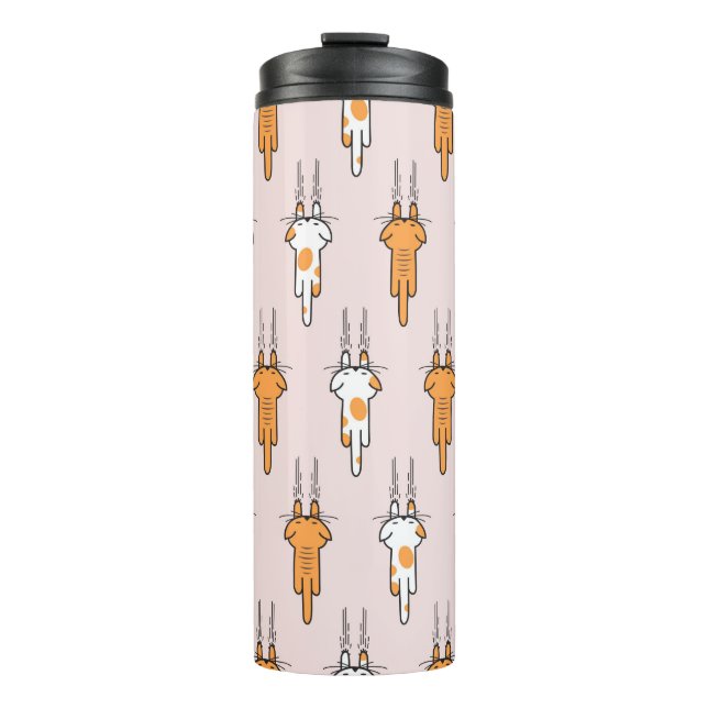 Termo Patrón de rayado de gato (Anverso)