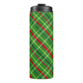 TERMO PATRÓN DE REPRODUCCIÓN DE NAVIDADES ROJOS Y VERDES