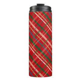 TERMO PATRÓN DE REPRODUCCIÓN DE NAVIDADES ROJOS Y VERDES