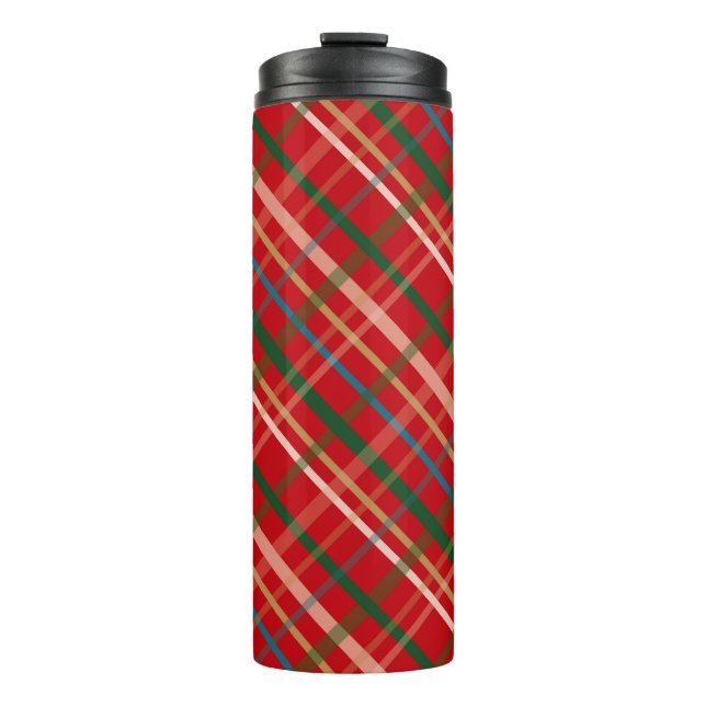 TERMO PATRÓN DE REPRODUCCIÓN DE NAVIDADES ROJOS Y VERDES (Anverso)