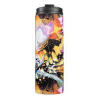 Patrón de resumen tropical colorido