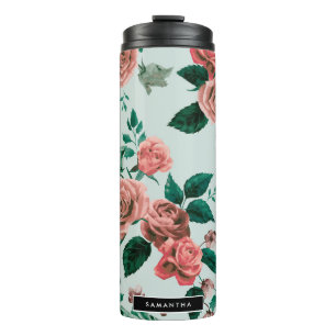 Termo Patrón de rosas