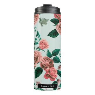 Termo Patrón de rosas