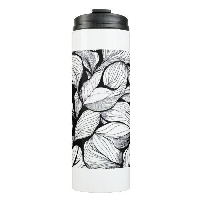 Termo Patrón De Salida Blanco Y Negro (Anverso)