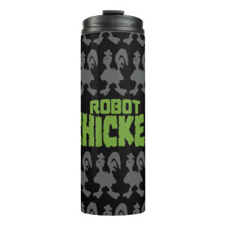 Termo Patrón de silueta de pollo de Robot