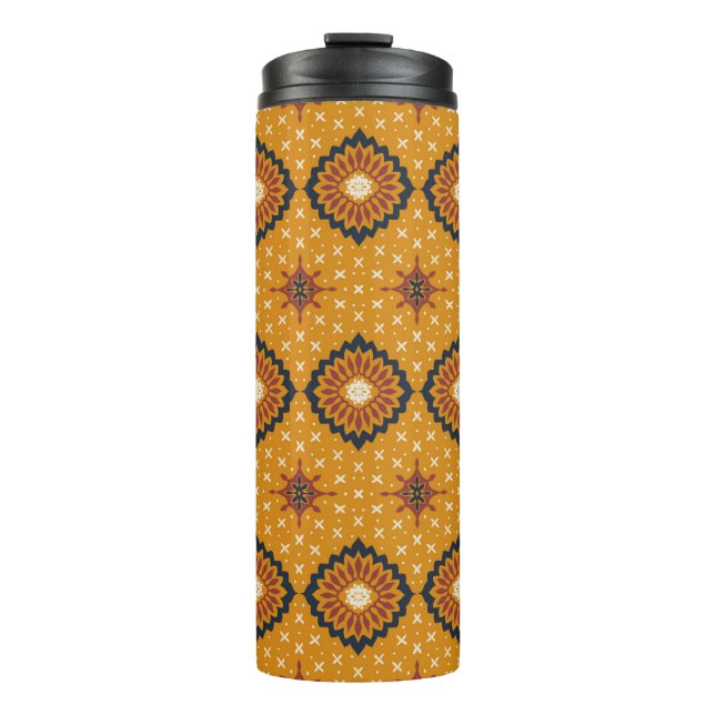 Termo Patrón de Talavera. Azulejos portugal. ornam turco (Anverso)