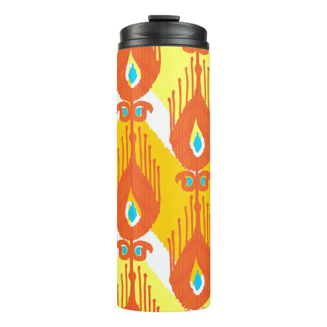 Termo Patrón de tela de Ikat (Anverso)