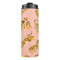 Patrón de tigres sin soldadura