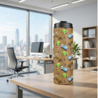 Patrón de vehículos y trabajadores de construcción