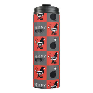 Termo Patrón de verificación de Chibi Harley Quinn
