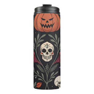 Termo Patrón de vibraciones de Halloween