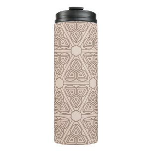 Termo patrón decorativo geométrico sin costuras. ilustra