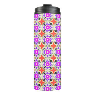 Termo Patrón étnico con motivos marroquíes