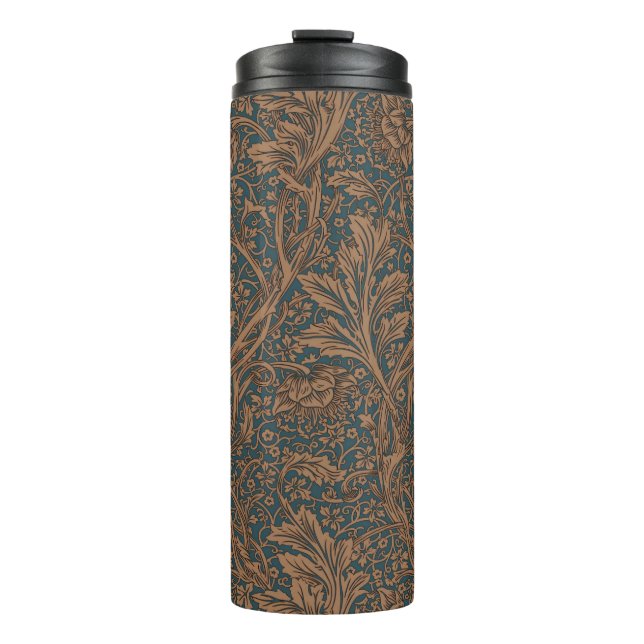 Termo Patrón Floral Clásico Arcadia de William Morris (Anverso)