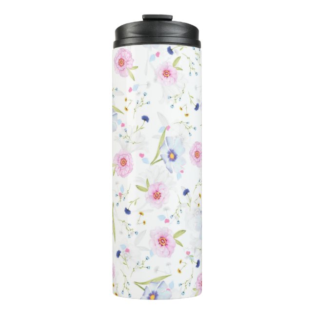 Termo Patrón floral de bonito (Anverso)