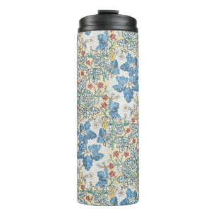 Termo Patrón Floral de Geranio Silvestre Art Nouveau Ant