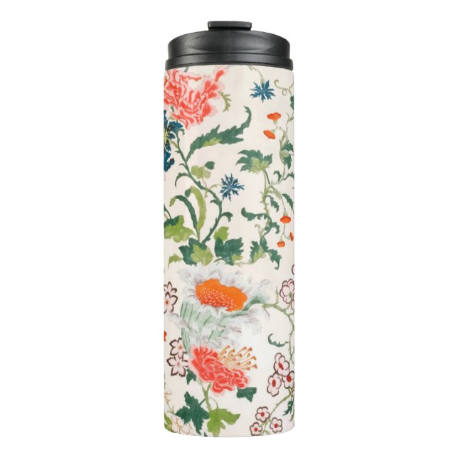 Termo Patrón floral elegante (Anverso)