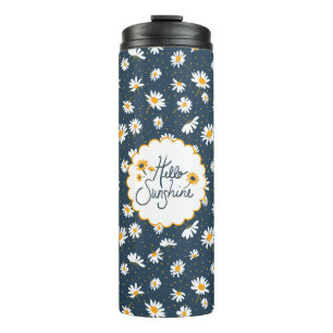 Termo Patrón floral Hello Sunshine Daisy