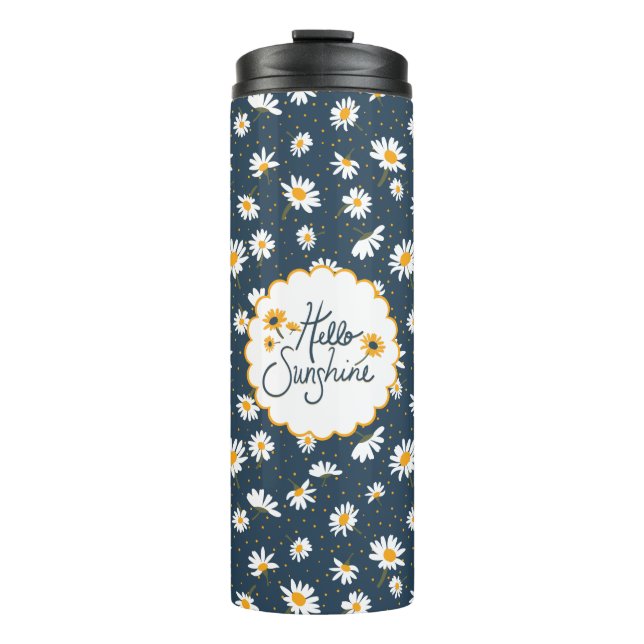 Termo Patrón floral Hello Sunshine Daisy (Anverso)
