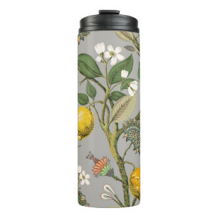 Termo Patrón floral sin fisuras. Papel de pared botánico