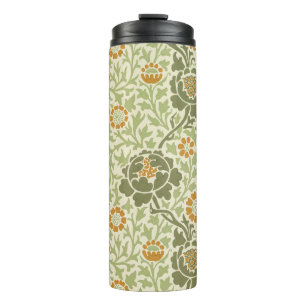 Termo Patrón Floral Verde de William Morris Grafton