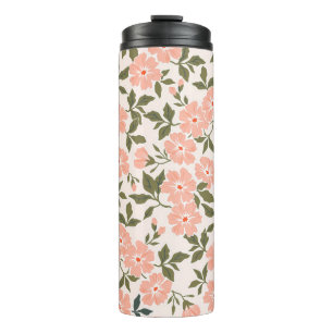 Termo Patrón floral vintage a la moda. Pr ilimitado