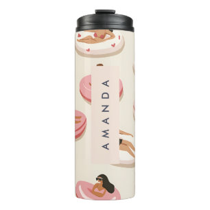 Termo Patrón flotante de piscina de verano personalizado