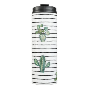 Termo Patrón fluido de cactus