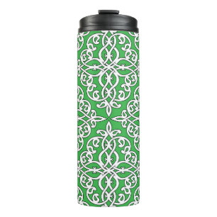 Termo Patrón fundamental, diseño étnico sin fisuras.