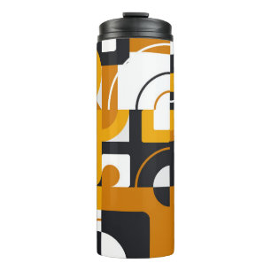 Termo Patrón geométrico moderno sin soldadura