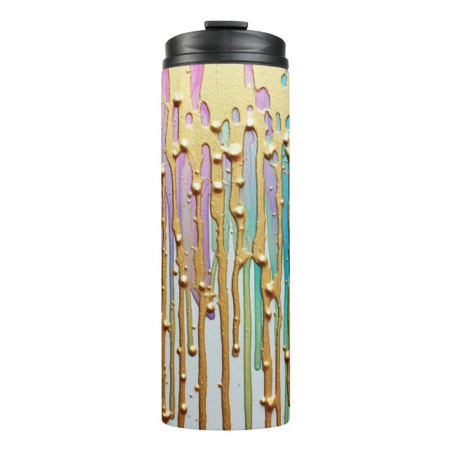 TERMO PATRÓN GOLD DRIP CON COLORES BRILLANTES (Anverso)