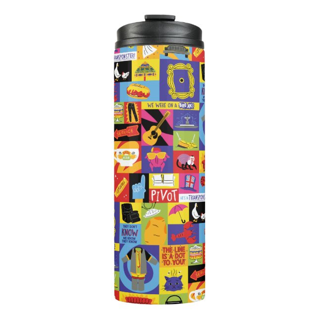 Termo Patrón icónico de FRIENDS™ (Anverso)