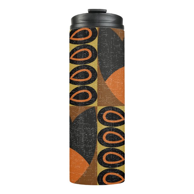 Termo patrón impecable en el estilo de diseño escandinav (Anverso)