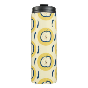 Termo Patrón inmaculado con manzana. 