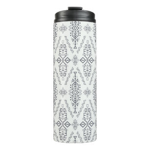 Termo patrón inmaculado de estilo étnico. Trendy h