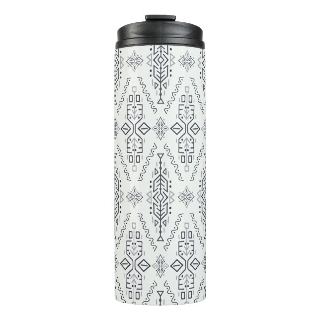 Termo patrón inmaculado de estilo étnico. Trendy h (Anverso)