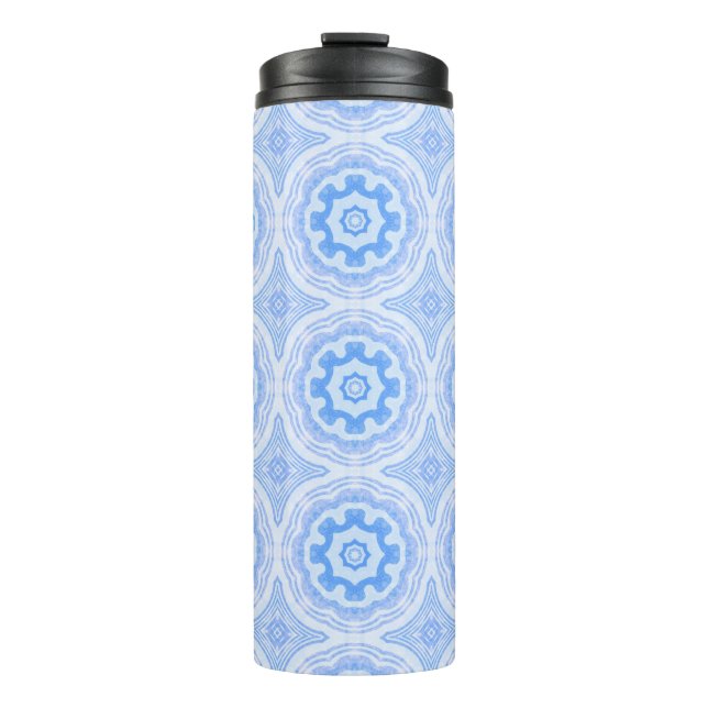 Termo Patrón Kaleidoscopio Azul (Anverso)