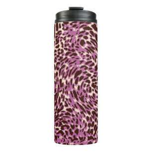 Termo Patrón leopardo, impresión leopardo, impresión