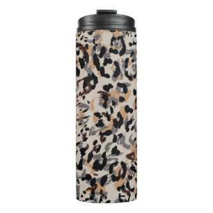 Termo Patrón leopardo, patrón jaguar, piel animal