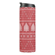 Patrón moderno de árbol de navidad flojo