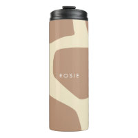 Patrón moderno de jirafa