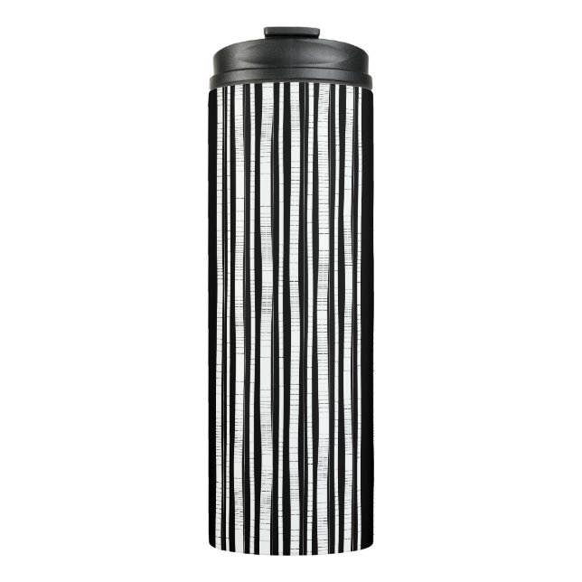 Termo Patrón Moderno de Rayas Verticales (Anverso)