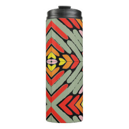 Termo Patrón multicolor del suroeste artístico