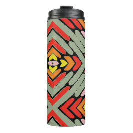 Termo Patrón multicolor del suroeste artístico