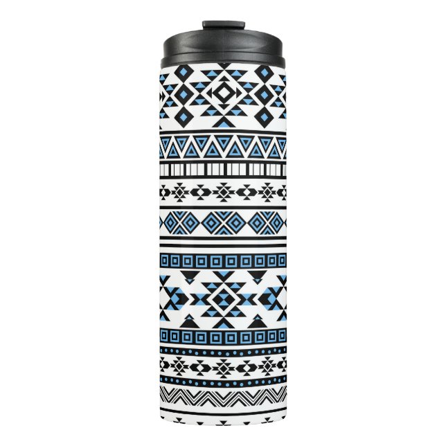 Termo Patrón Navajo Geométrico del Triángulo Étnico (Anverso)