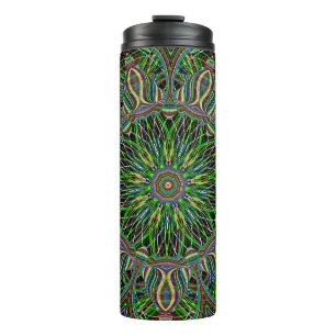 Termo Patrón Neon Mandala