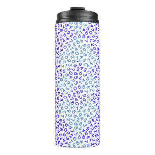 Termo Patrón numérico 02.BW.2tones.blue.b LGrey BG