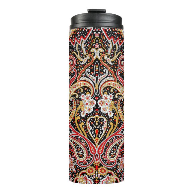 Termo patrón paisley indio tradicional (Anverso)